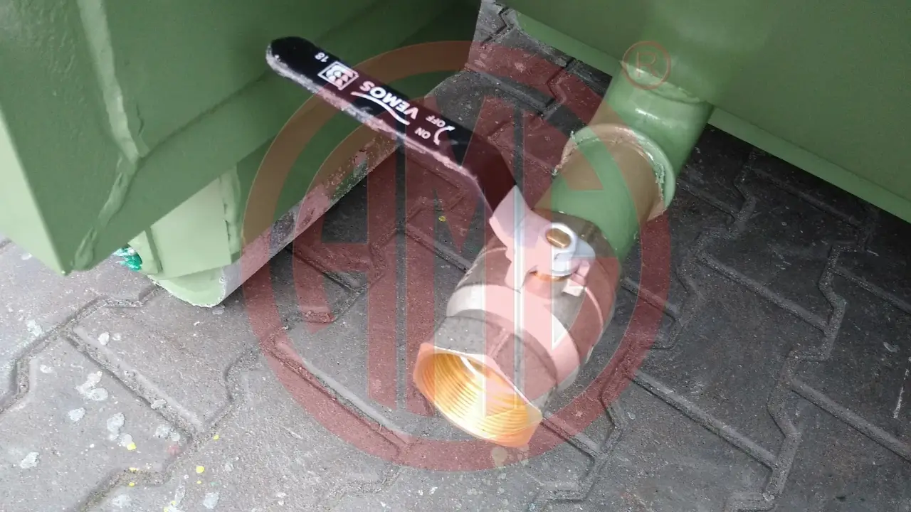 Grafik Nummer 3, Produktname: 34 m3 mit Einflügeltür mit Gummidichtung