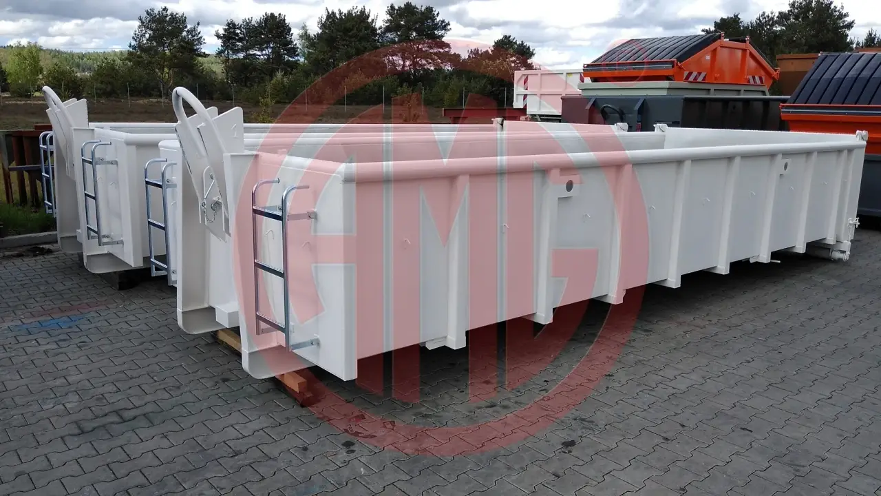 Grafik Nummer 2, Produktname: 15 cbm aufeinander stapelbar Pendelklappe