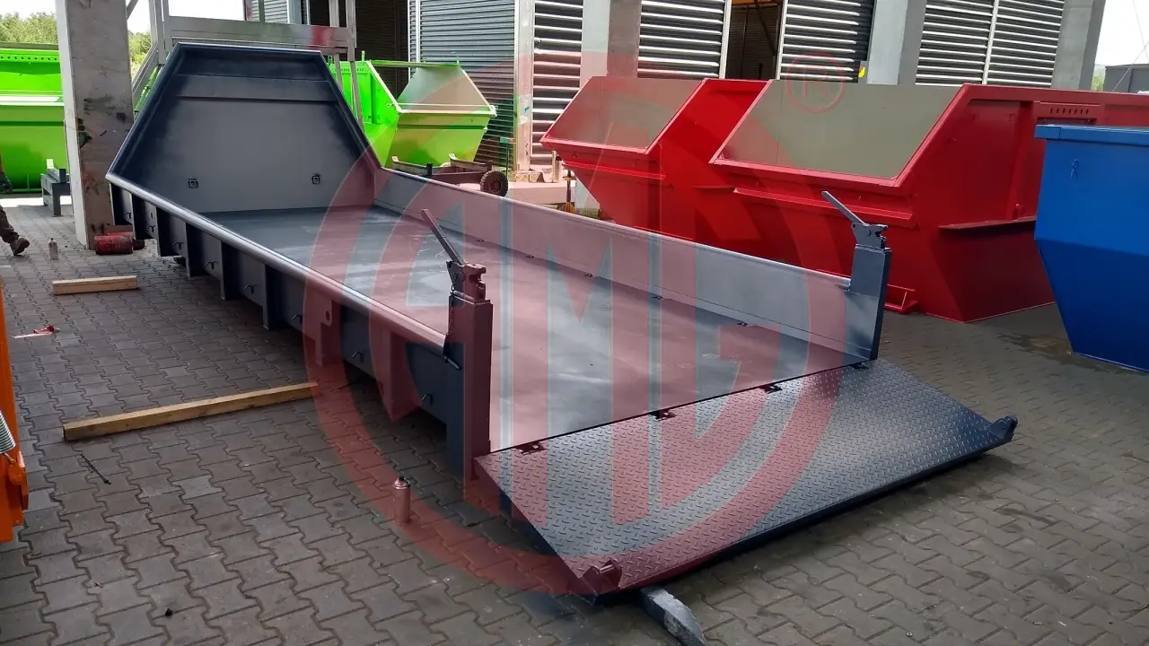 6m3 | L: 6.0 Abrollmulde befahrbare Klappe