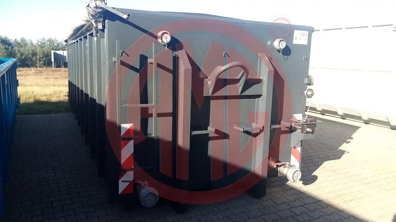 Grafik Nummer 3, Produktname: 29 m3 | L:7.0 Wasserichter Abrollcontainer