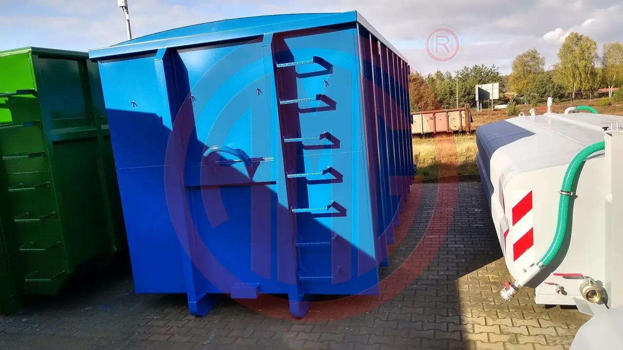 Grafik Nummer 2, Produktname: Magazincontainer 32m3 | L.6.0