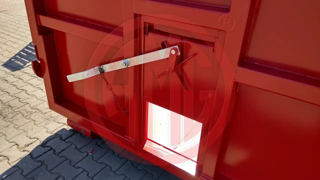 Grafik Nummer 1, Produktname: 20 m3 | L: 6.0  Abrollmulde mit hydraulischer Klappe