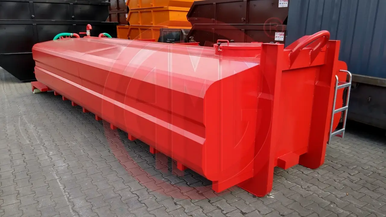 12.000 Liter Wassertank mit Absperrklappe