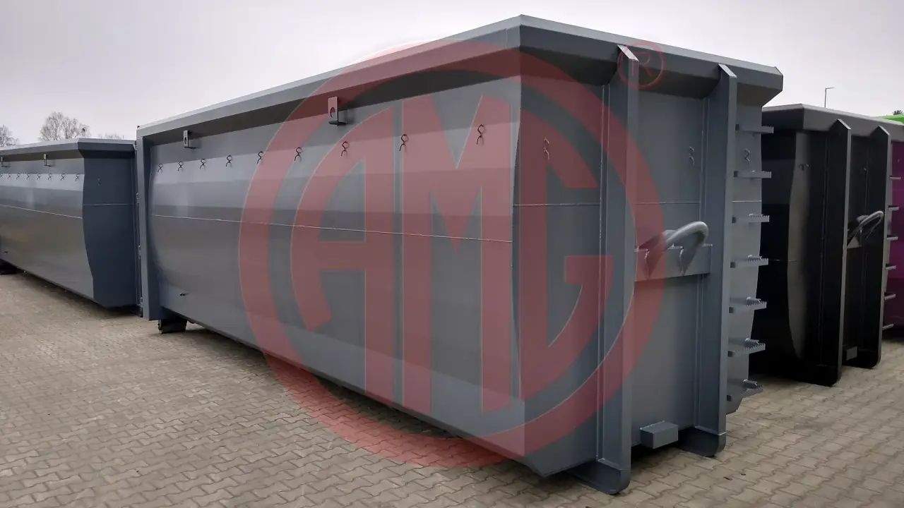 Grafik Nummer 1, Produktname: 40 cbm Abrollmulde spantenlosxa0xa0 xa0