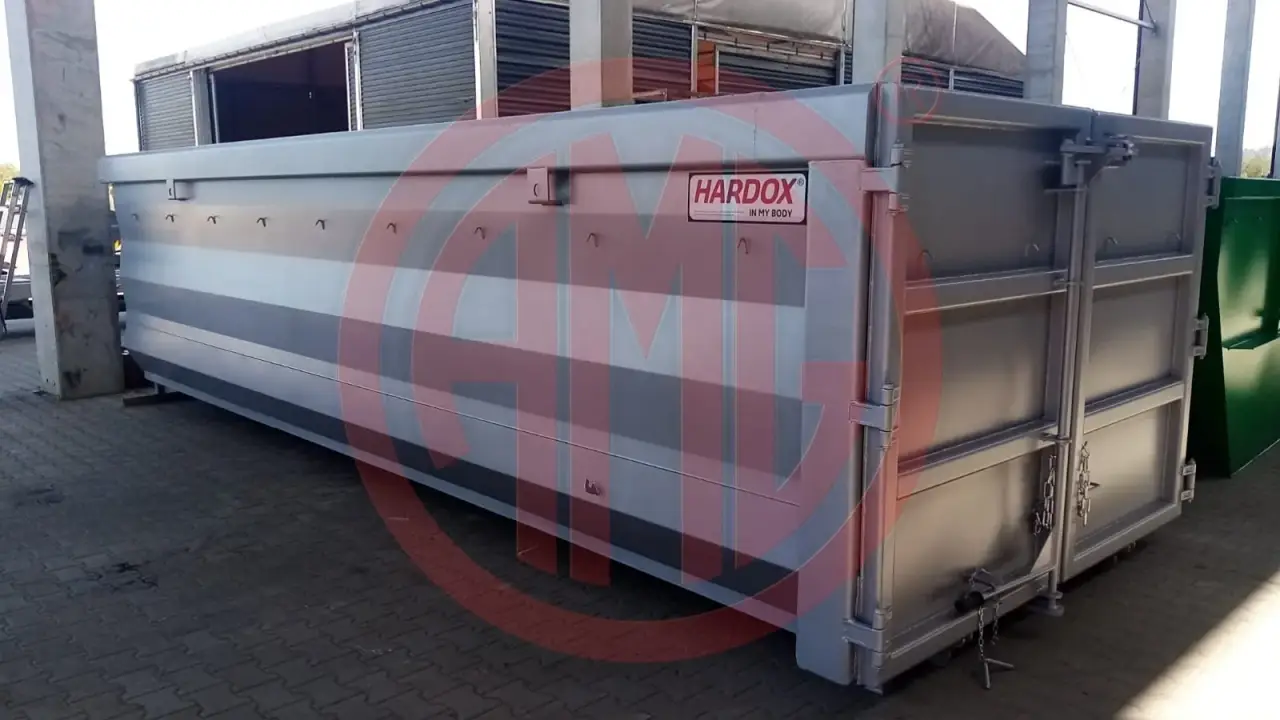 28 m3 Hardox Wanne L: 7.0
