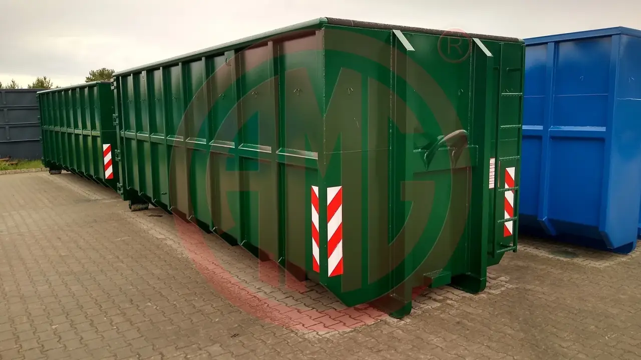 Grafik Nummer 1, Produktname: 33 m3 | L:6.5 Abrollcontainer wasserdicht