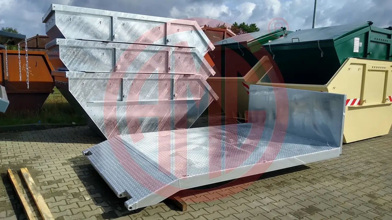 Abrollplattform nach DIN 30722-3