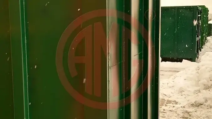 Grafik Nummer 3, Produktname: 37 m3 | L:6.5 mit Stahldeckel ohne Winde feste Wand