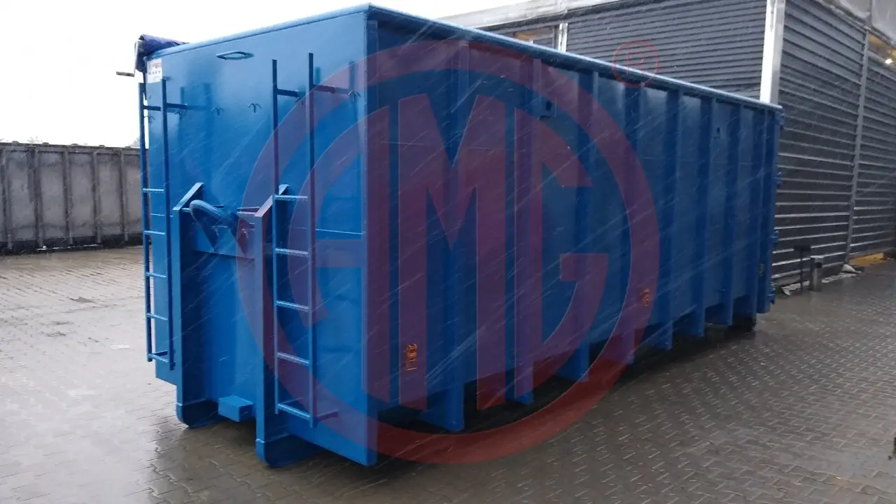 Grafik Nummer 2, Produktname: 39 m3 | L:7.0 Abrollmulde mit Rollplane