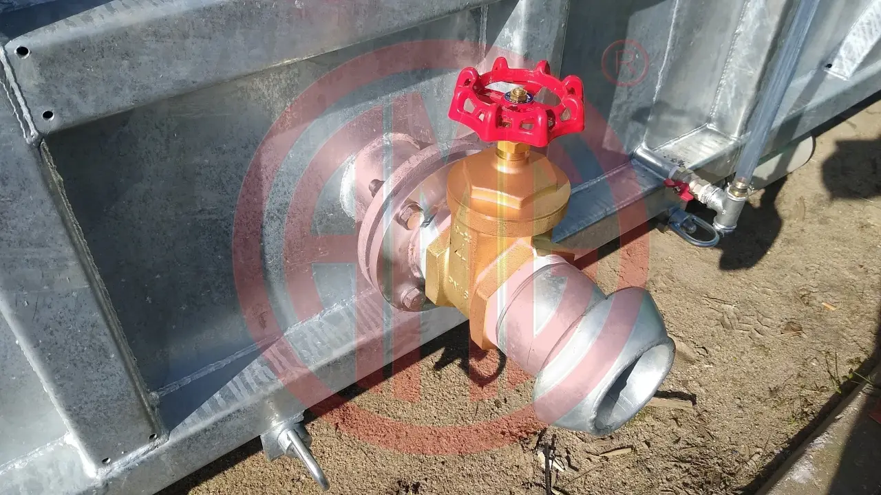 Grafik Nummer 5, Produktname: 15.000 Liter Wassertank