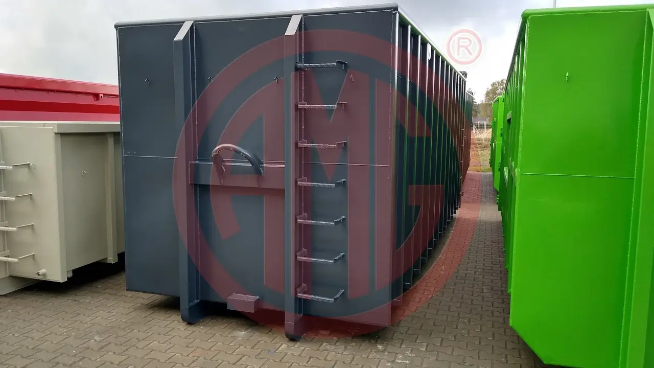 37 m3 | L: 6.5 Abrollcontainer für Bentonit