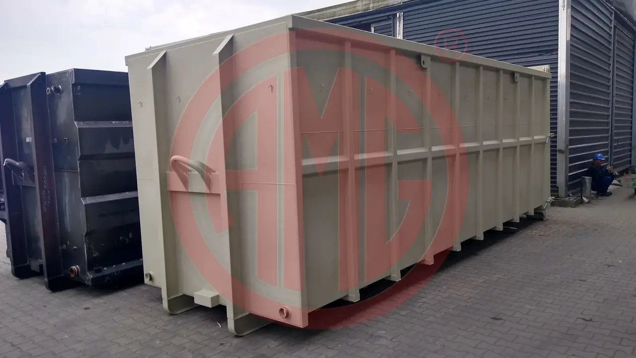 Grafik Nummer 2, Produktname: 40 cbm mit Pendelklappe und Gummidichtung